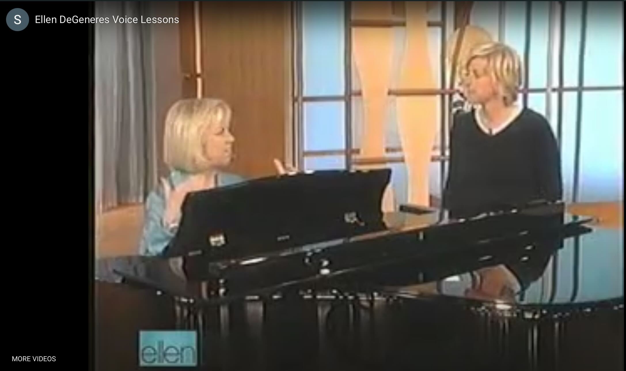 Elaine on Ellen